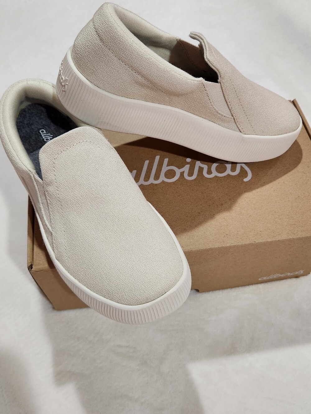 Allbirds Women's Canvas Cruiser Slip-ons, NIB, Size 5.5